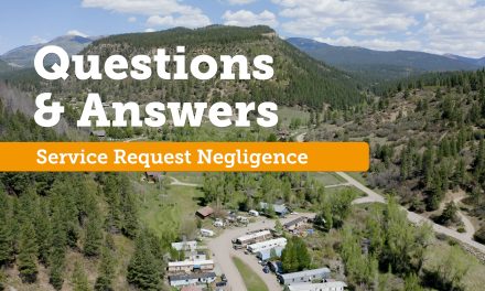 How Do Residents Get the Park to Fix Utilities?