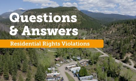 I Believe Park Management is Violating My Residency Rights. What Should I Do?