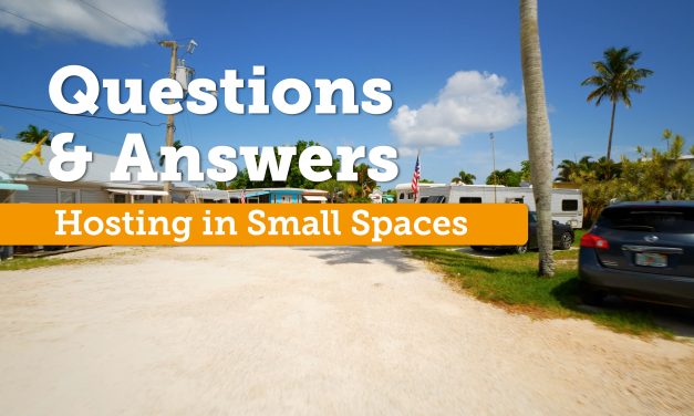 How Do I Host Guests in a Small Mobile Home Space?