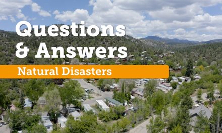 My Mobile Home Was Damaged in a Natural Disaster