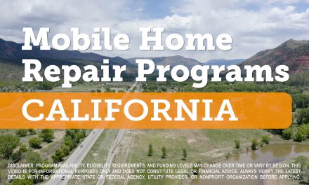 Mobile Home Repair Programs in California