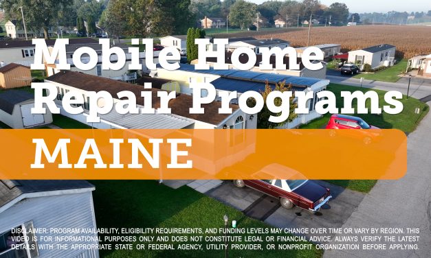 Mobile Home Repair Programs in Maine