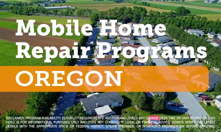 Mobile Home Repair Programs in Oregon