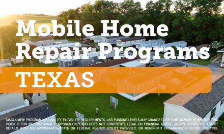 Mobile Home Repair Programs in Texas
